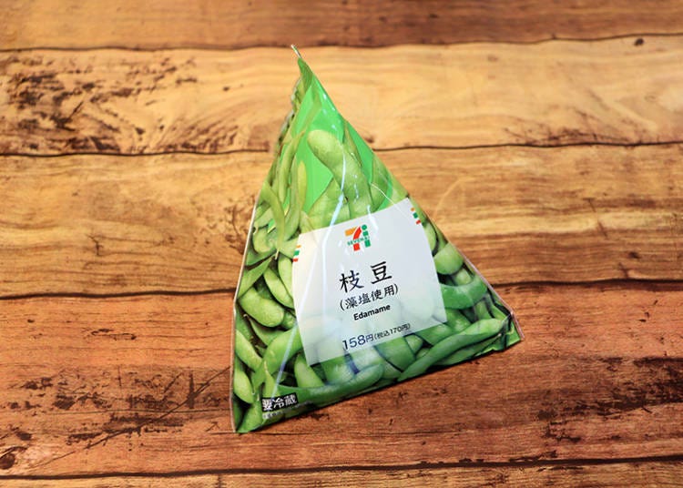 ‘에다마메(모시오[해조류를 이용하여 만든 소금] 사용)’170엔