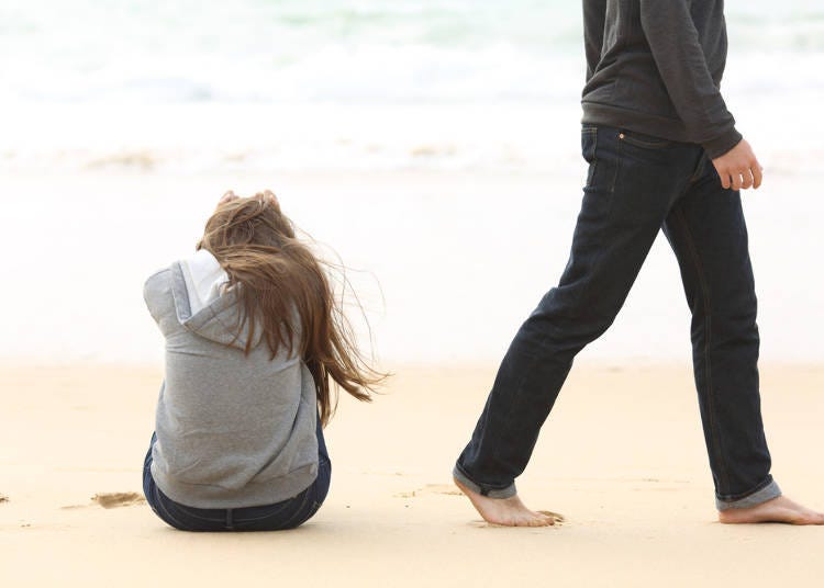 The shock when breaking up in a relationship with a Japanese man!