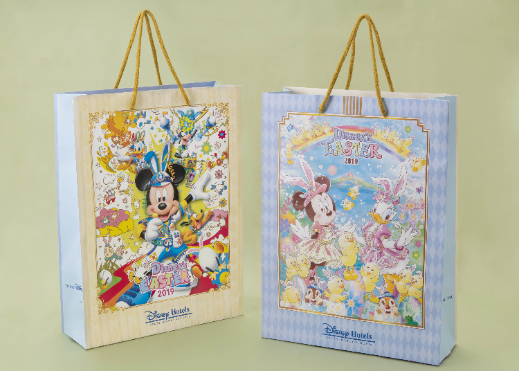 Disney Ambassador Hotel Tokyo Disneyland Hotel Room Portable Paper Bag (Souvenir) * Pictures are for reference only ©Disney ©Disney/Pixar