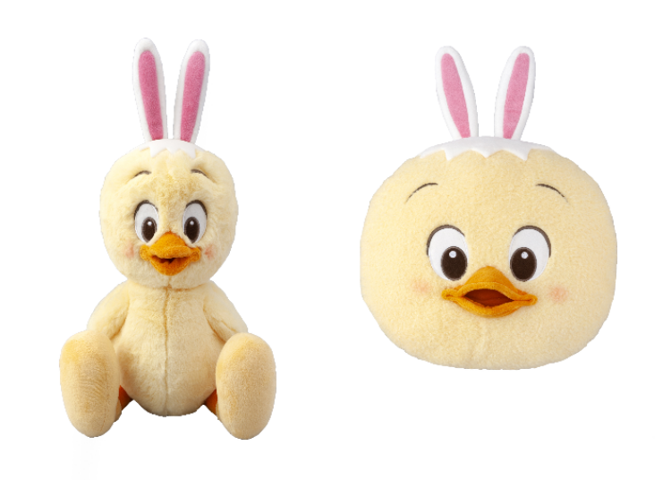 왼쪽:봉제인형 2,900엔 오른쪽: 쿠션 2,600엔 ©Disney