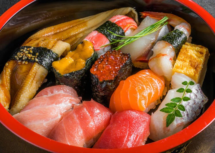 Sashimi and sushi: Traditional Japanese freshness!