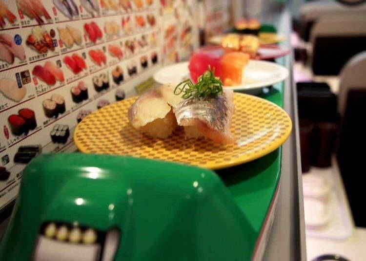 7. Order up some 'high-speed' food at Japan's new-style conveyor sushi - Exciting thing to do in Shibuya!