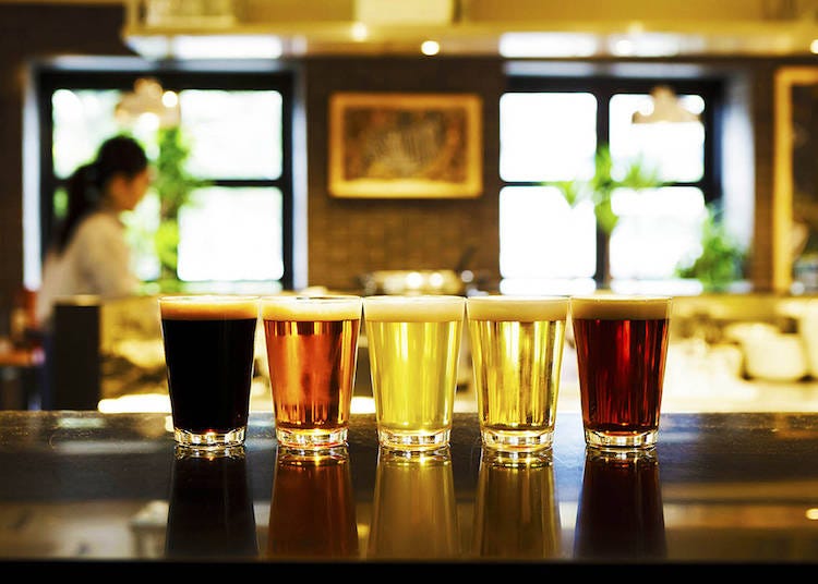 If sake isn’t for you, don’t worry there are plenty of Japanese beers on tap!