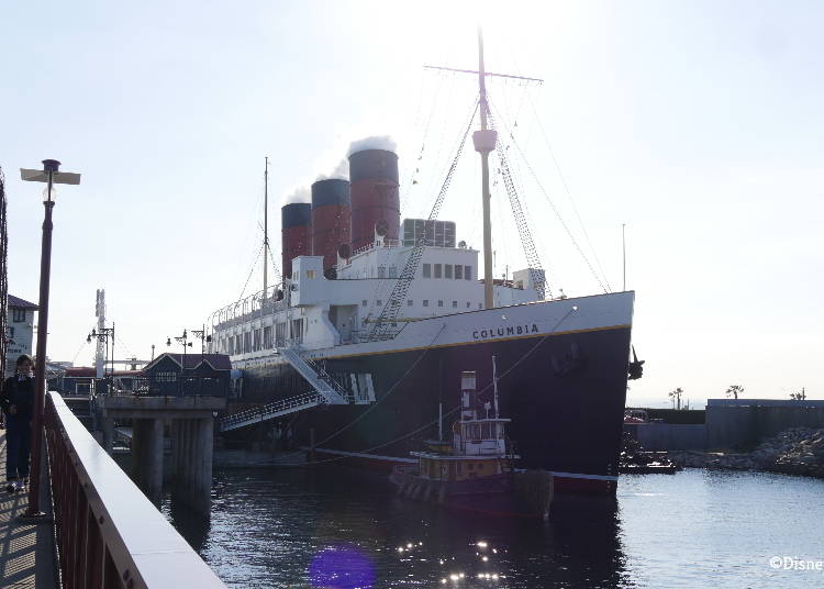 The magnificent S.S. Columbia is waiting for us at the American Waterfront!