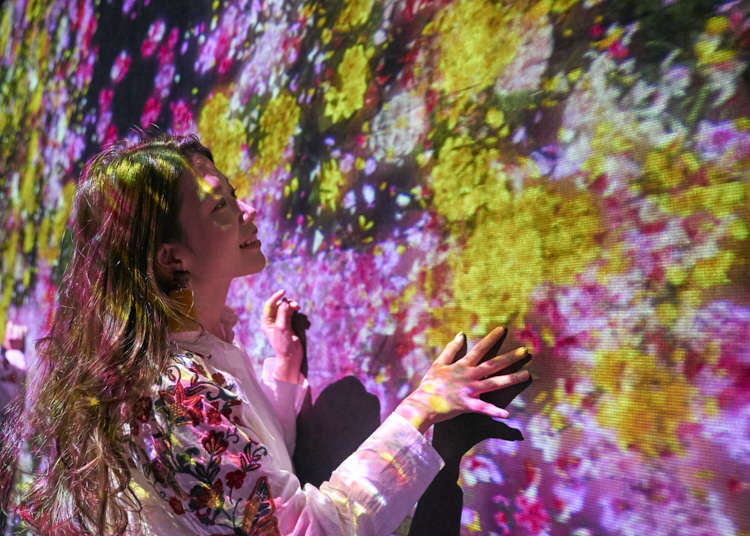 MORI Building DIGITAL ART MUSEUM: teamLab Borderless – 디지털 아트의 매력! 사람이 있을 때와 없을 때 다른 세상이 펼쳐진다!