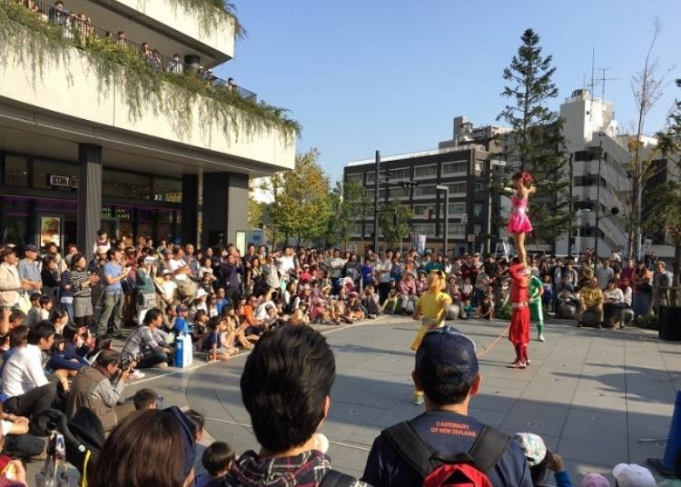 Solamachi街頭藝人count down表演(示意圖)©TOKYO-SKYTREETOWN
