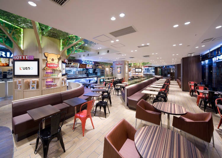 方便的美食广场＆面包店「上野之森的面包店－WHOLESOME上野公园L'UENO店」