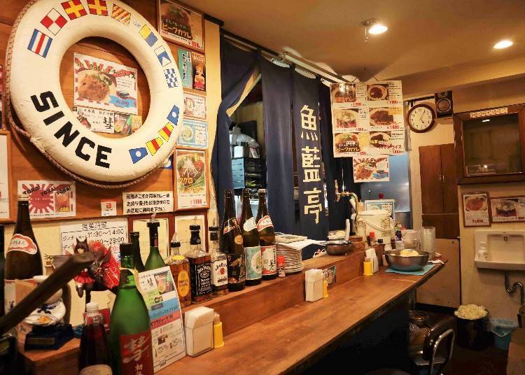 名店③：元祖横须贺海军咖喱就在「鱼蓝亭」
