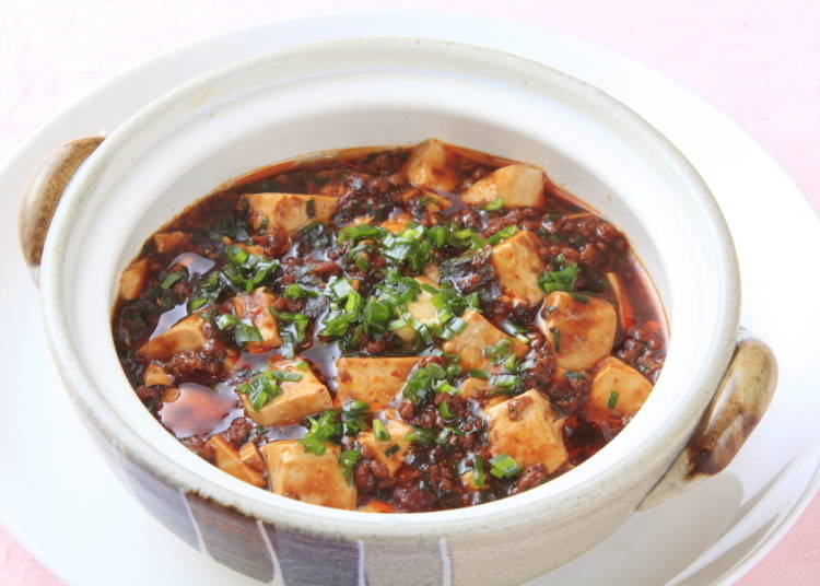 酔八仙名物「高橋料理長 特製陳麻婆豆腐」1,000円(税別)