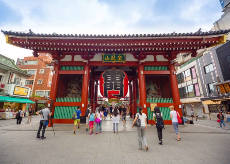 34. Asakusa: Feel like an old Japanese soul as you stroll down its traditional streets