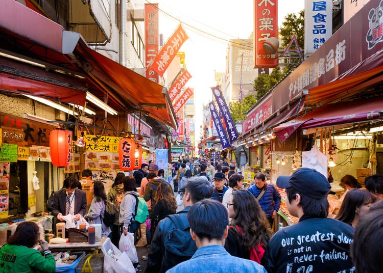 7. Ameyoko: Treasure-hunting at Ueno's budget-priced shopping street