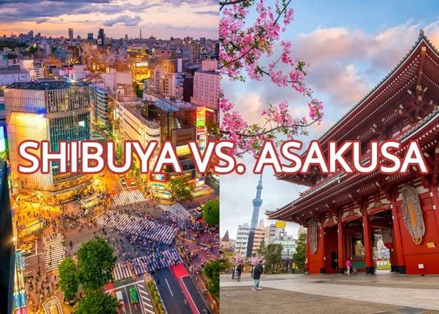 Visiting Shibuya and Asakusa - Two Popular Areas of Tokyo That Are Complete Opposites!