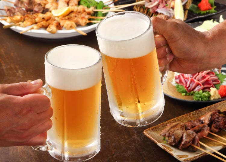 補足：乾杯で冷たいビールは飲まない