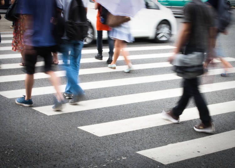 8. It is very safe to cross the road