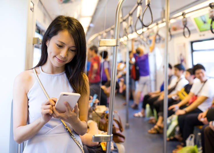 9. If you take the bus or tram, then please be quiet!