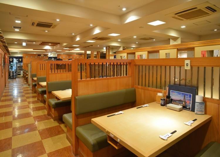 4. (Permanently Closed) Izakaya Uoyaicchou: Fresh seafood for about 3,000 yen