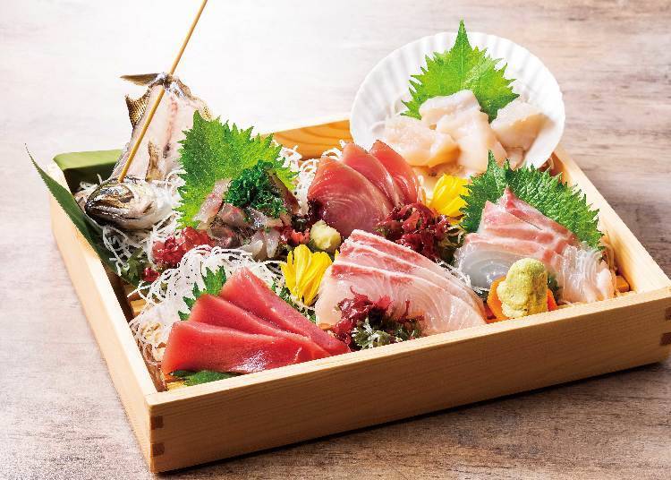 "Icchou Proudly Presents Tuna Box Selection" contains fresh seafood from direct sources at a reasonable price of 1,999 yen (tax excluded)