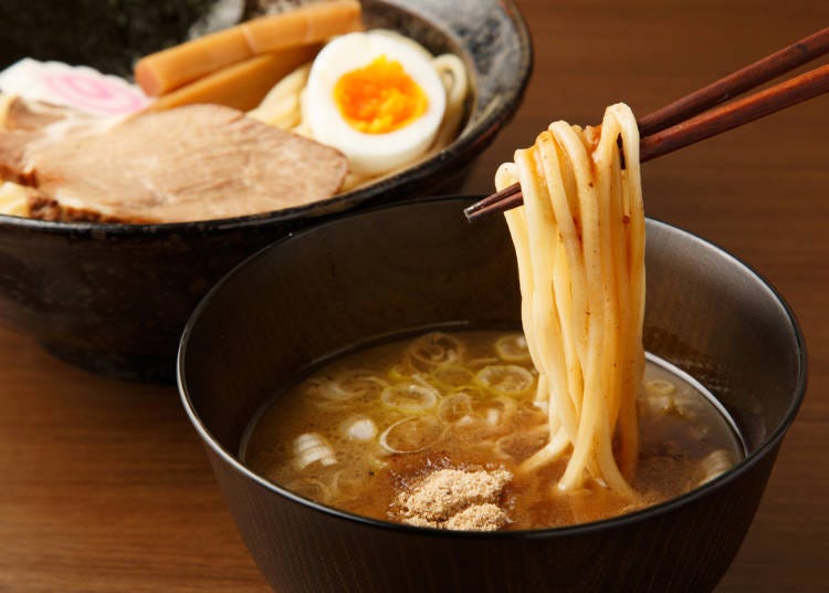 ■つけ麺のオススメの食べ方「あつもり」「スープ割り」