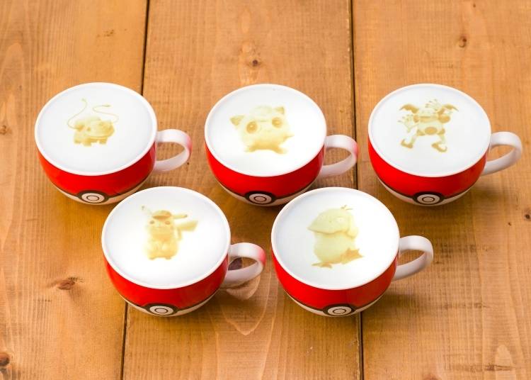 Pokémon Café: 'Detective Pikachu' Latte Art!
