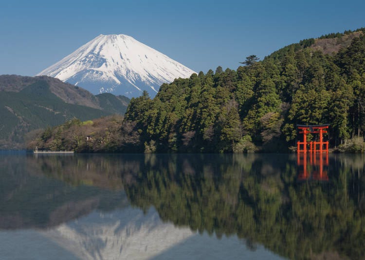 이유 14: 일본의 상징 ‘후지산’의 아름다운 모습을 감상할 수 있다