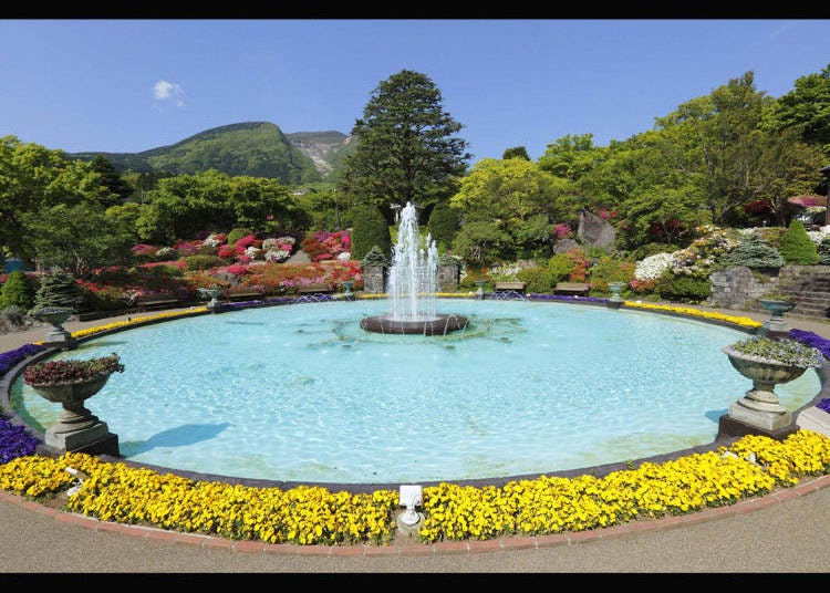 ■The very first French garden in Japan: Gora Park