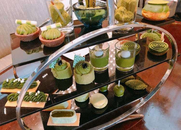 抹茶スイーツ25種類が食べ放題 リッチな空間で贅沢抹茶づくしはいかが Live Japan 日本の旅行 観光 体験ガイド