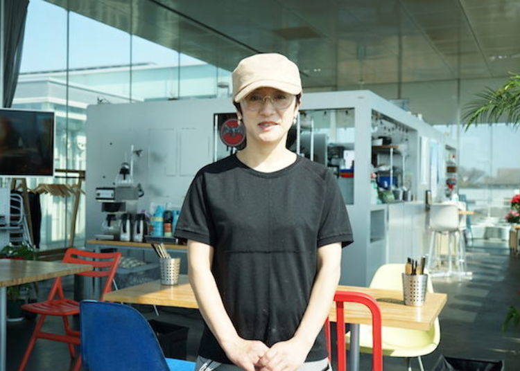 ▲ "Sometimes the designer, Kazuyo Sejima, even stops by for a visit," manager Yuki Nishi shared.