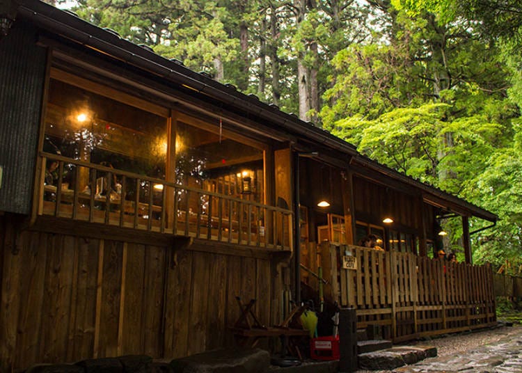 3. Hongu Cafe: Refill your stomach and spiritual reserves under a sacred tree