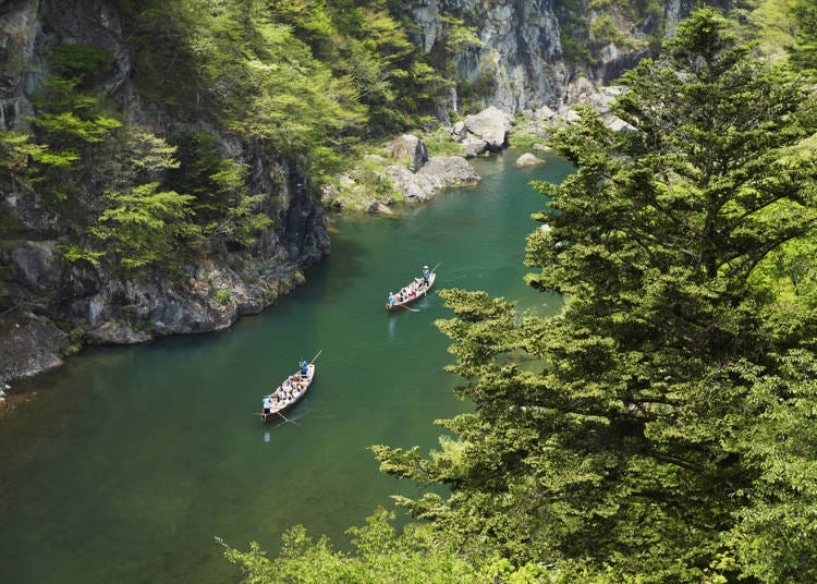 6. 鬼怒川手搖船溯溪