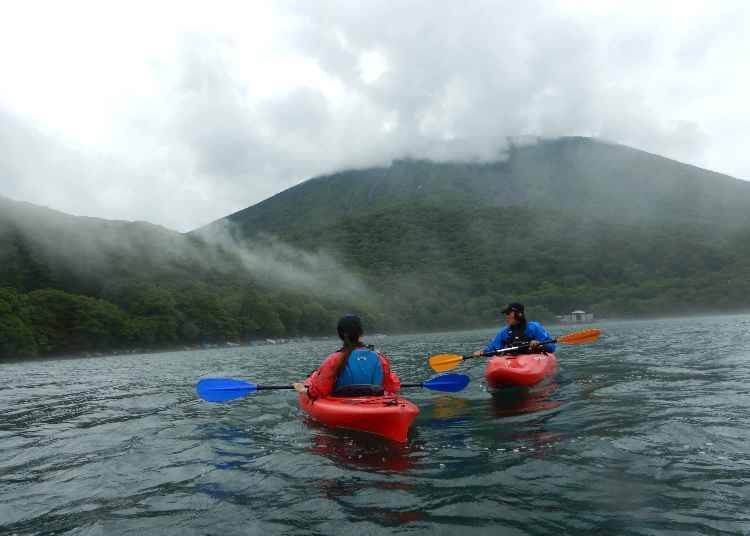 The highlight of this kayaking session is being able to take in the scenic surroundings right from the water!