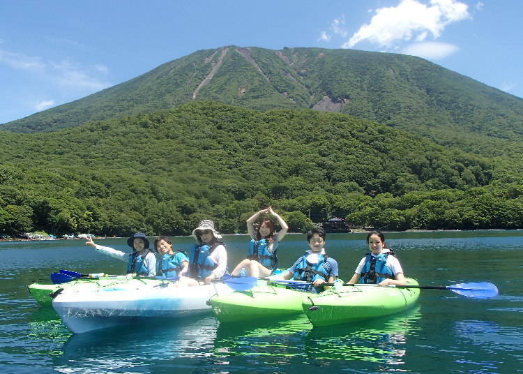 不只有紅葉！中禪寺湖「輕艇遊湖觀光」新手實際體驗