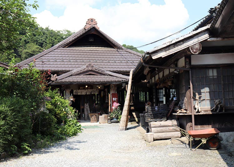 ■「きのこの里 鈴加園」の石器焼料理