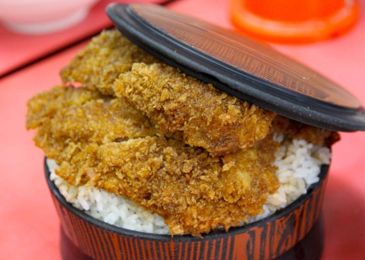 * Katsu-ju 900 yen + 100 yen for omori