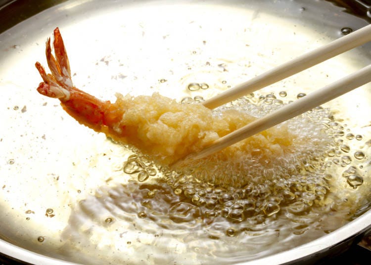 4. Tempura - Beloved by all; a dish with a large difference between shops!