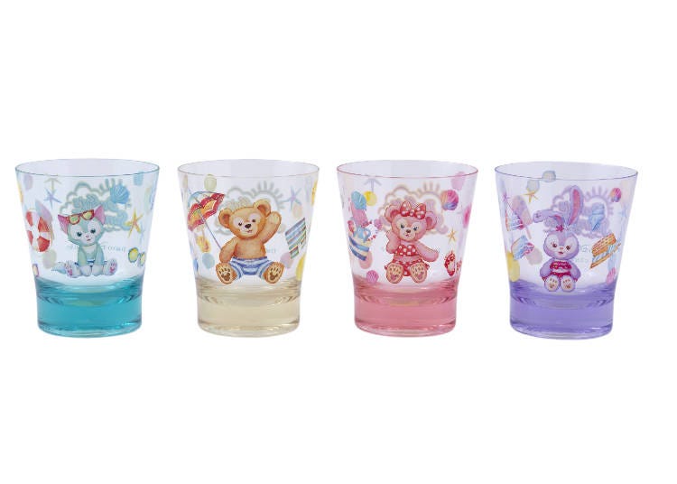 玻璃杯（4入）3200日圓　※圖片皆僅供參考 ©Disney