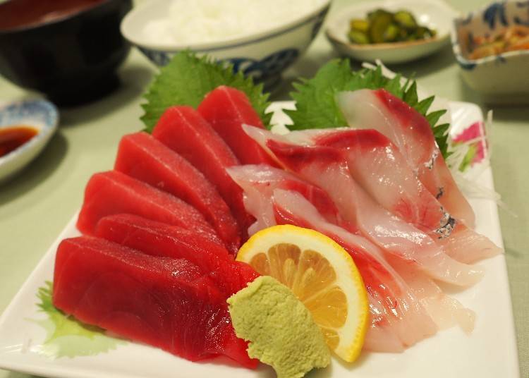 Maruichi鮪魚地魚定食（まるいちまぐろ地魚盛り定食）