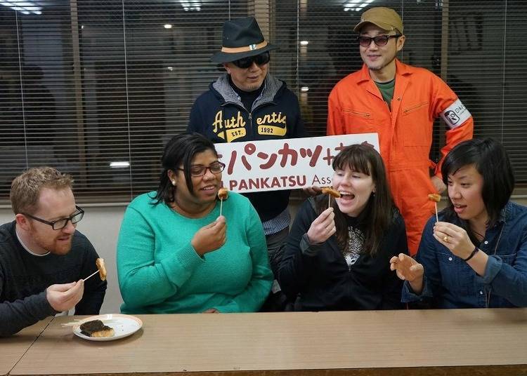 「Pankatsu」是一道很适合在欢聚场合、和大家一起共享的美味小吃