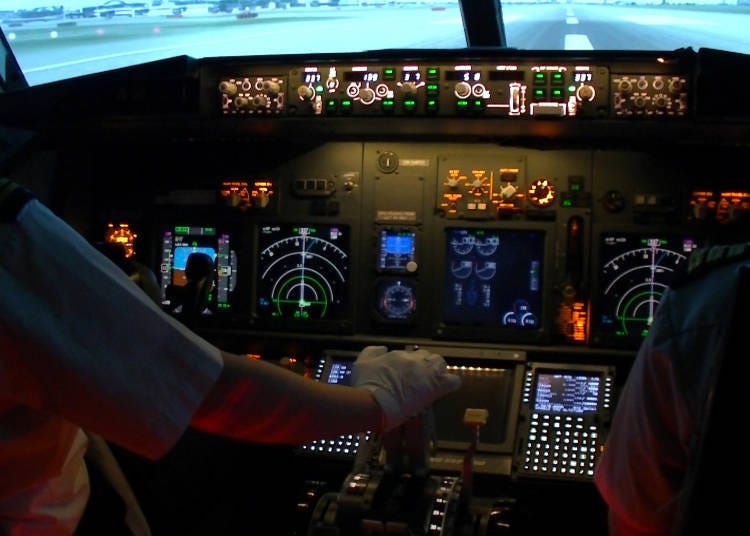 (Concept image of flight simulator)