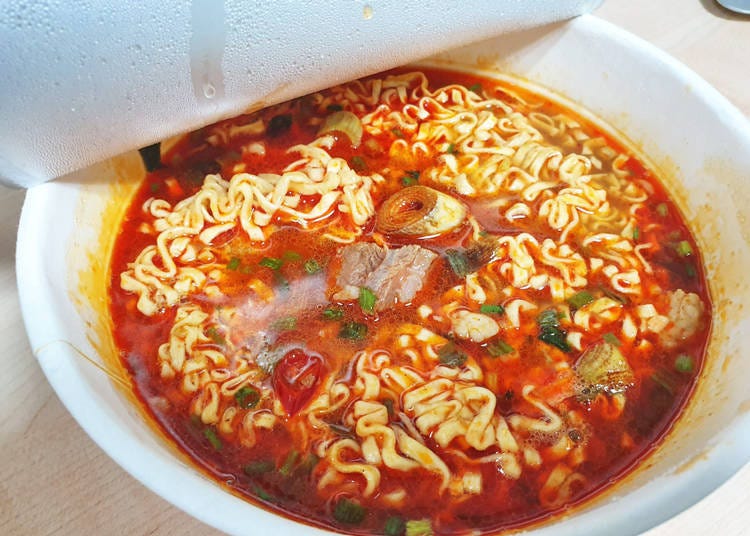 7. I feel there isn’t much spicy ramen! Some say that foreigners who like spicy food may be disappointed