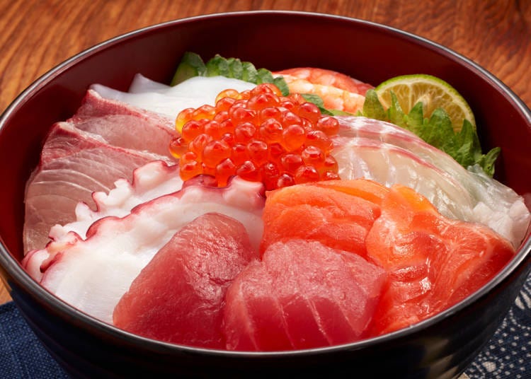 Kaisendon: Though a favorite among Japanese, it's the least popular amongst foreign visitors