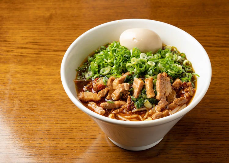 Try Spicy! Conversion Kick Ramen from Kamakura Yamucharo, located in GRANROOF (\1,200)