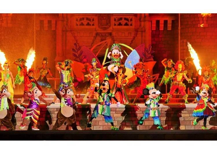 ■【東京迪士尼樂園®】「唐老鴨的熱力盛夏叢林」夜間表演秀「噢！夏日萬歲！」