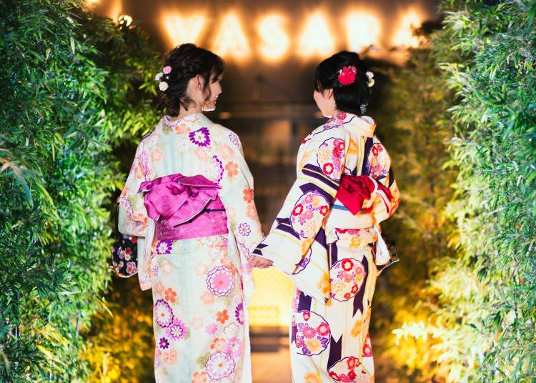 Kimono Rental Vasara: Sightseeing in Asakusa in a kimono