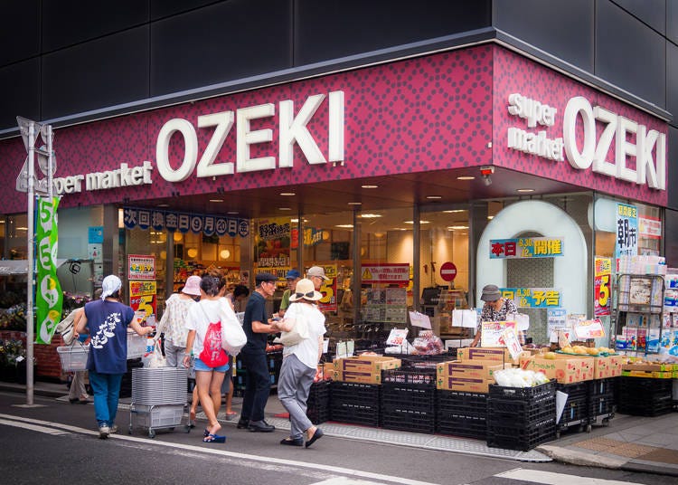 淺草人氣超市⑤ 地下鐵淺草車站地區「OZEKI 淺草雷門店」