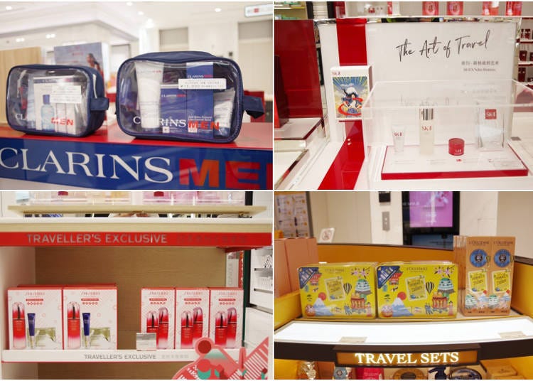 What are the popular and exclusive items in Lotte Duty Free Ginza?