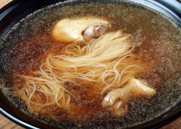 3. 「麺線(めんせん)」が水っぽい……