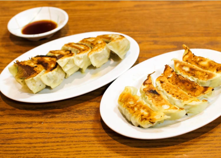 8. Gyoza:  For those looking for a quick flavor-packing snack