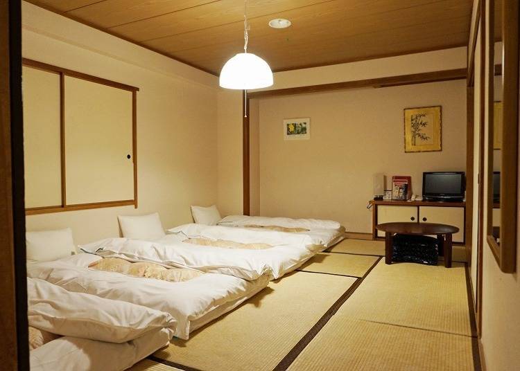 From dormitories to Japanese-style rooms, there’s a room for any occasion