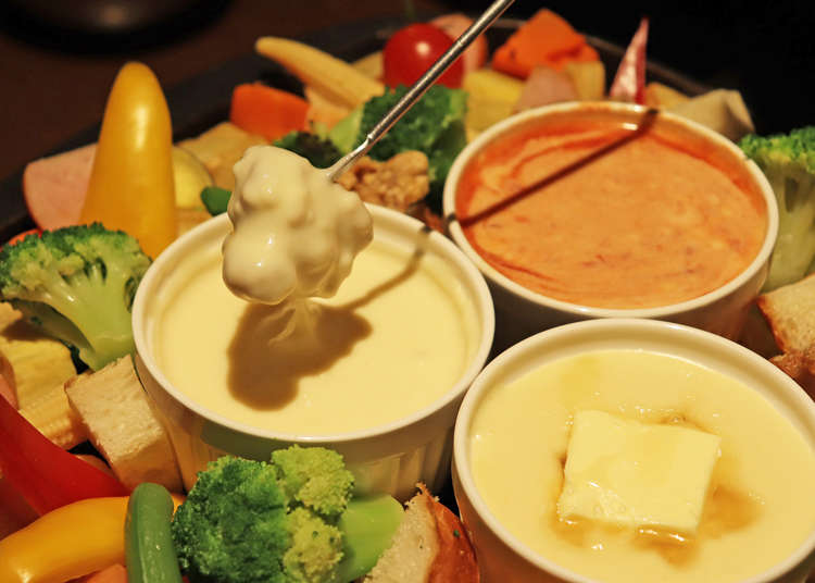 【이케부쿠로 타베호다이 맛집】10종류의 치즈 퐁듀와 샐러드 바 포함 이케부쿠로 런치 ‘the life table’