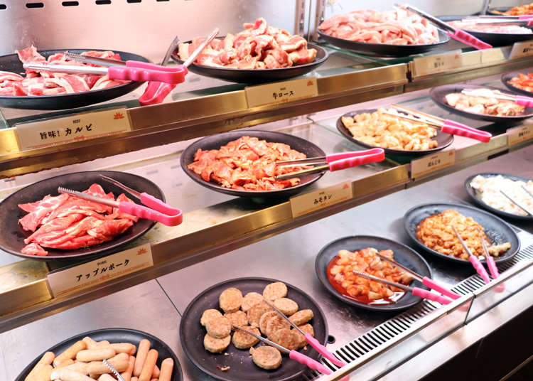 10种肉品、面食、甜点都无限吃！中午只要1600日元的池袋自助吧烧肉「喰喰」